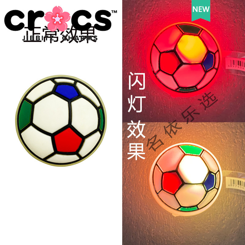 JIBBITZ Crocs charms ตัวติดรองเท้า LEDการ์ตูน ตัวติดรองเท้า Crocs