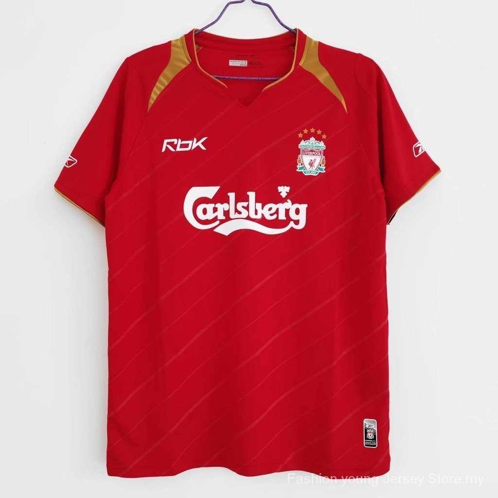 1993 1995 2005 06 2014 Liverpool Home Retro เสื ้ อฟุตบอลฟุตบอล