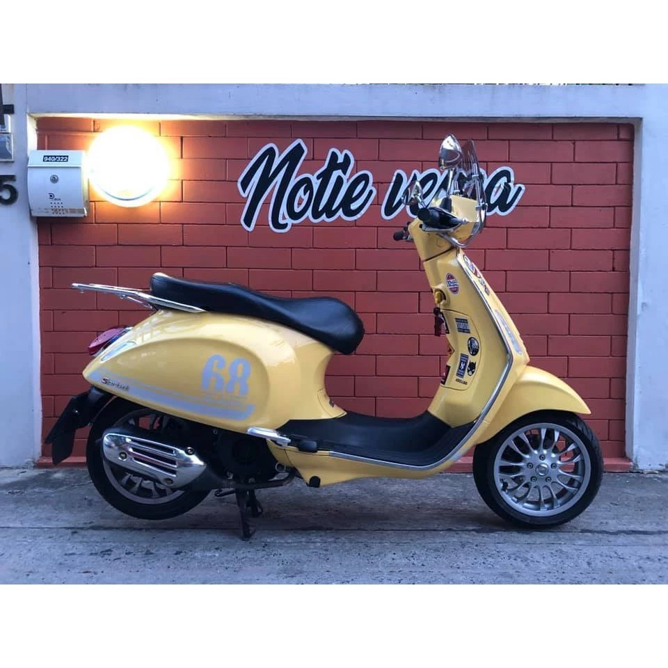 ตะแกรงหลังพับ ที่วางกระเป๋าอาหาร Vespa thumbnail 6