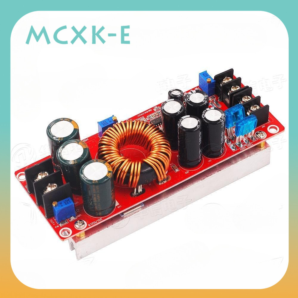 ใหม่ โมดูลพาวเวอร์ซัพพลาย 8-60V เป็น 12-83V 1200W 20A DC สําหรับรถยนต์