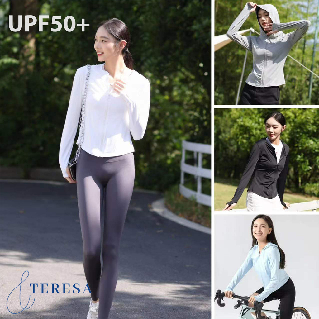 เสื้อกันแดดสำหรับผู้หญิงในฤดูร้อน ดีไซน์ใหม่ปี 2024 หมวกติด ครอบคลุมร่าง ป้องกันรังสี UV