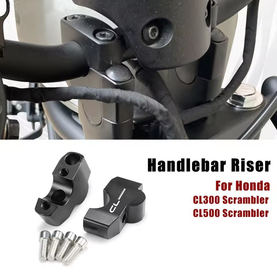 [ขายร้อน] Honda ชุดขยายความสูงสําหรับแฮนด์รถจักรยานยนต์เหมาะสําหรับ HONDA CL 300 500 CL300 CL500 Scr