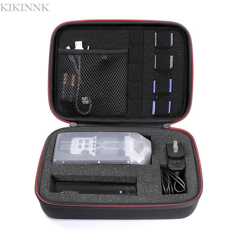 Kikin EVA น้ําหนักเบาสําหรับกรณีสําหรับ ZOOM H1 H2N H5 Handy Music Recorder อุปกรณ์เสริม
