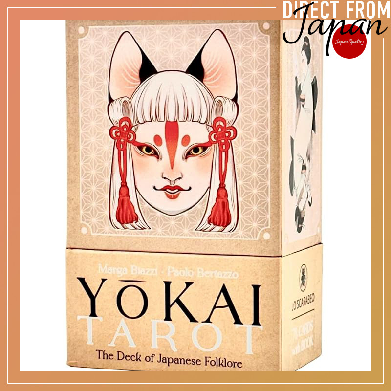 I.I.J Tarot Cards 78 Cards Waite Version Tarot Fortune-Telling Ghost Stories Spirits [Yokai Tarot] C