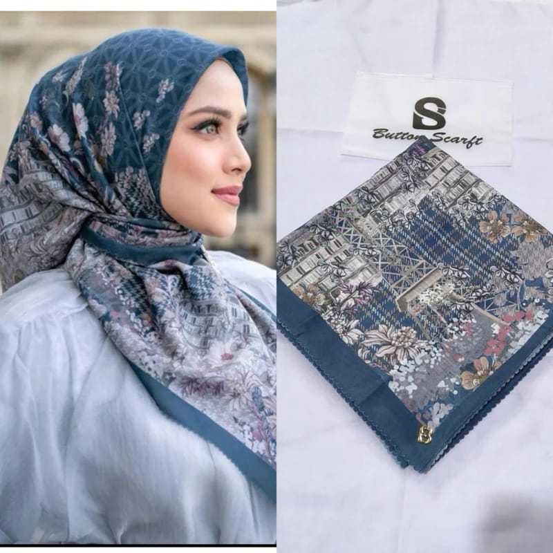 Square Motif Style Buttonscarves Parisian Dubai Hermosa Tuscany Series