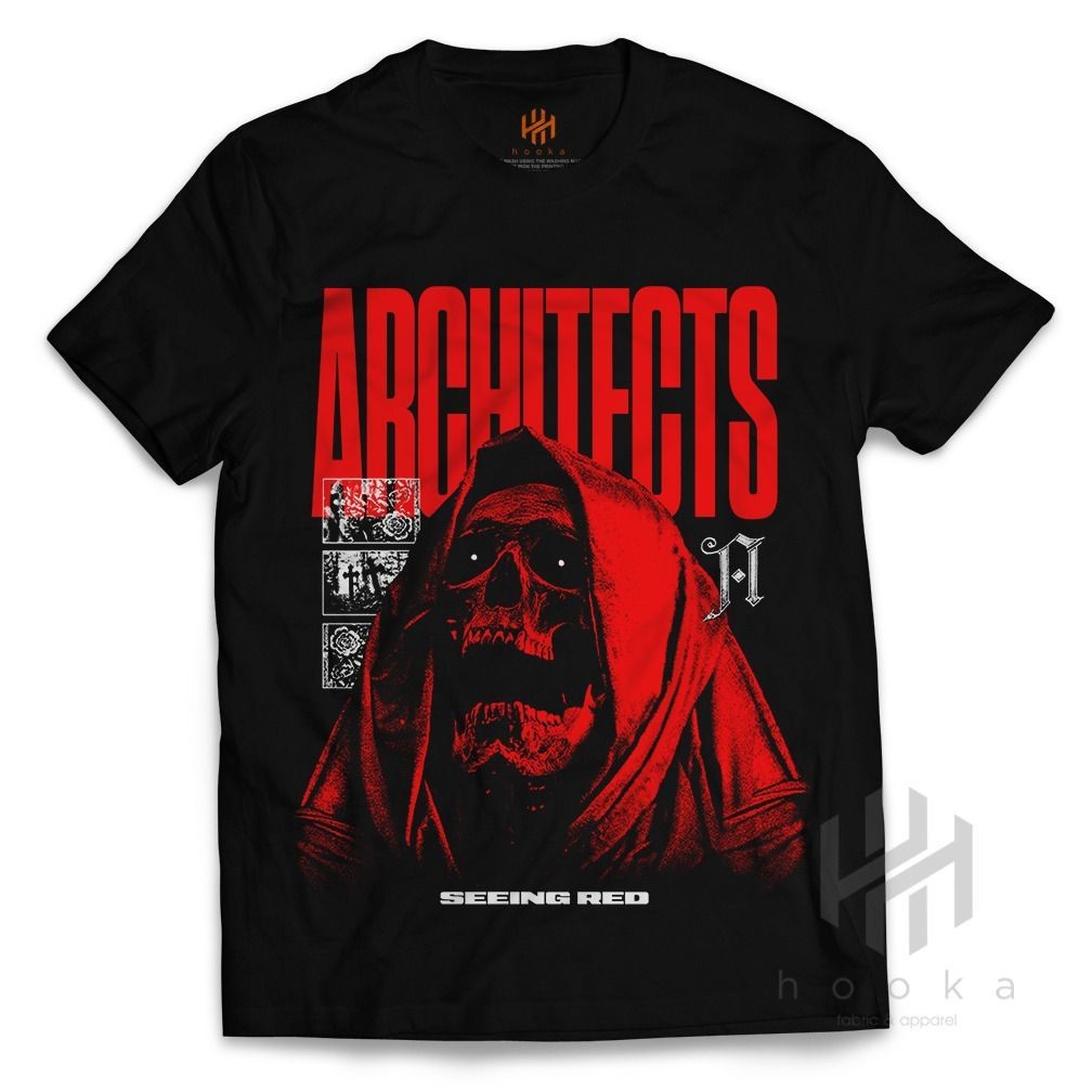 Architects HOOKA Distro Premium เสื้อยืด Metalcore Architects Band