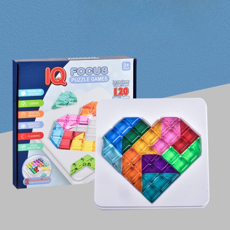 Smart Love Assembly Desktop Puzzle Game IQ Smart Battle เกมเดสก์ท็อปการศึกษาปฐมวัยสําหรับเด็ก