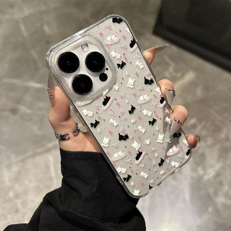 💕Violet💕ส่งจากไทย เคสโทรศัพท์มือถือนิ่ม เคสไอโฟน  สําหรับ iPhone 11 7PLUS 8PLUS 16 15 14 13 12 11Promax 7 Plus XR XSMax - รูปที่ 2