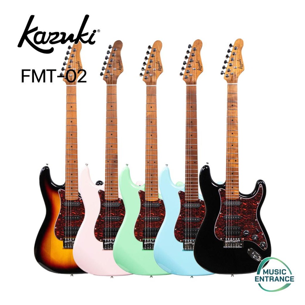 Kazuki First Motive FMT-02 กีตาร์ไฟฟ้า FMT02 Roasted Maple Strat