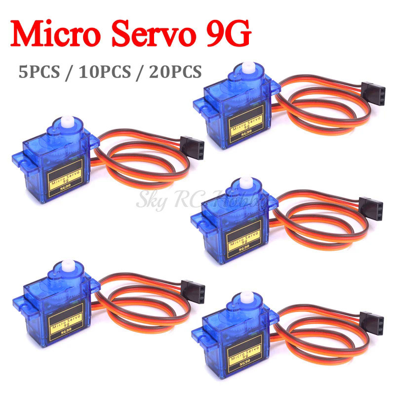 KS SG90 Mini Micro Servo 9g TS90A TS90 สำหรับRC 250 450 เครื่องบินเฮลิคอปเตอร์รถเรือเรือรุ่นอะไหล่