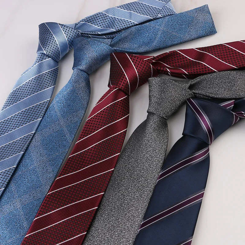 1200 เข็ม 6 ซม.Mens Ties Man Stripes Dot เนคไท Corbatas Gravata Jacquard Slim ธุรกิจสีเขียว