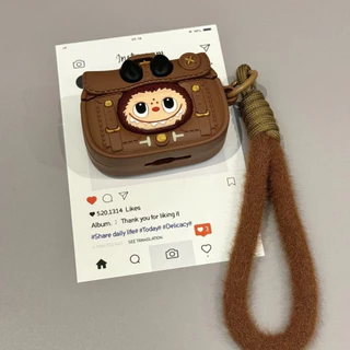 การ์ตูนน่ารักหูฟังสําหรับ AirPods 4 ซิลิโคน Anti Drop สําหรับ AirPods Pro 2 Apple หูฟัง Plush ฝาครอบป้องกันสําหรับ AirPods 1&2 & 3
