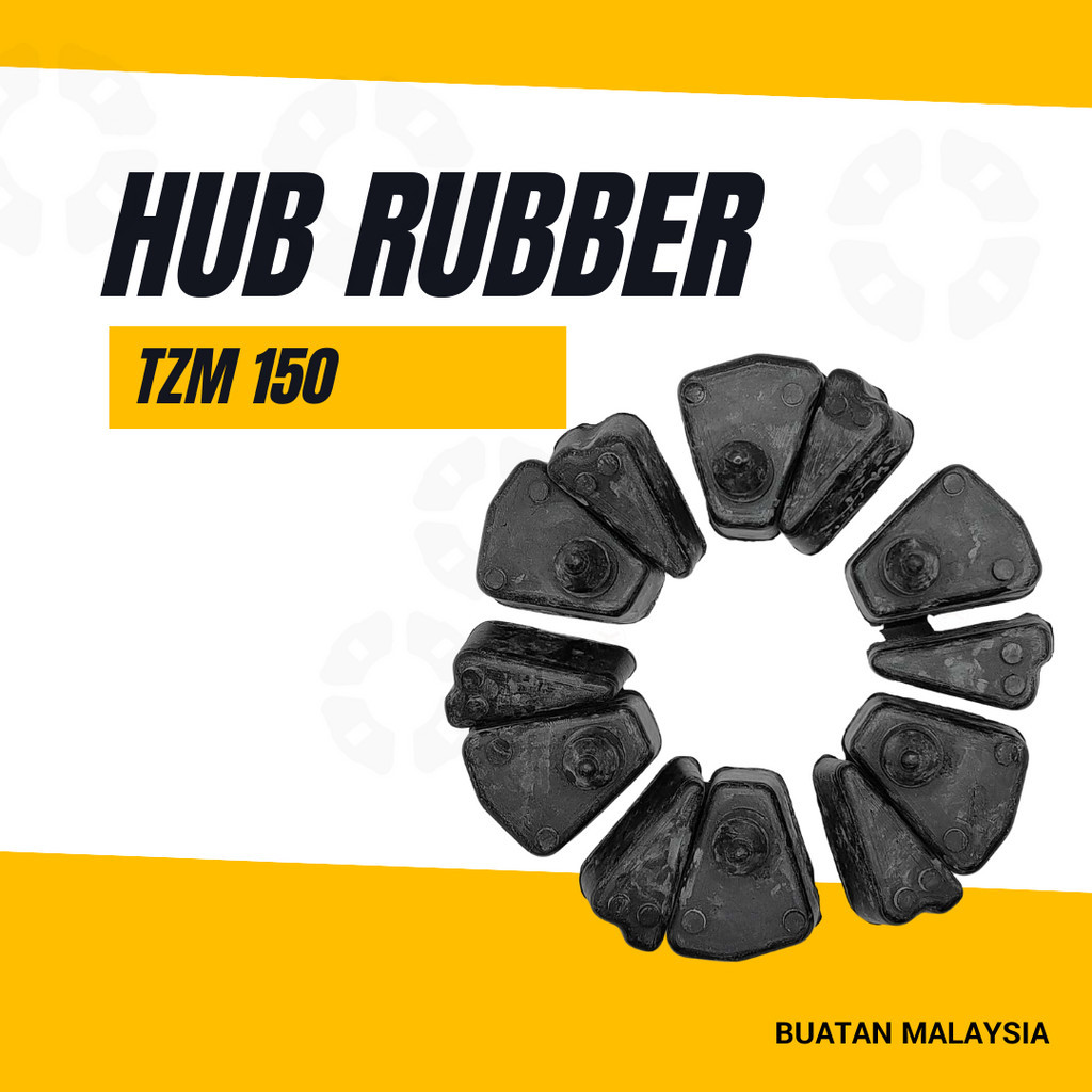 TZM HUB RUBBER SET - TZM 150 TZM150 SPROCKET HUB GETAH SPOCKET HUB DAMPER