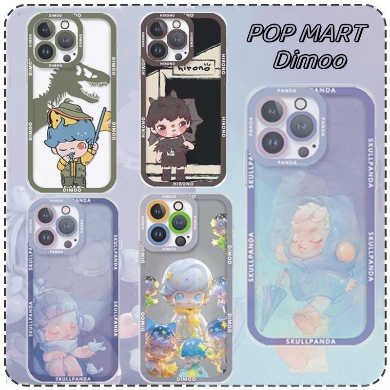 เคสโทรศัพท์มือถือ ซิลิโคนนิ่ม TPU ใส กันกระแทก ลาย Skullpanda Hirono แฟชั่น สําหรับ Samsung Galaxy A14 A13 4G A05 A05S S23 S21 S24 Plus Ultra S23FE S21FE
