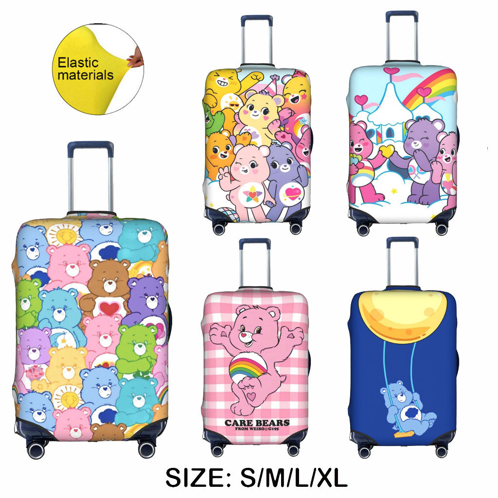 Care Bear กระเป๋าเดินทางกระเป๋าเดินทางกระเป๋าเดินทาง Protector เหมาะกับ 18-32 นิ้วกระเป๋าเดินทาง