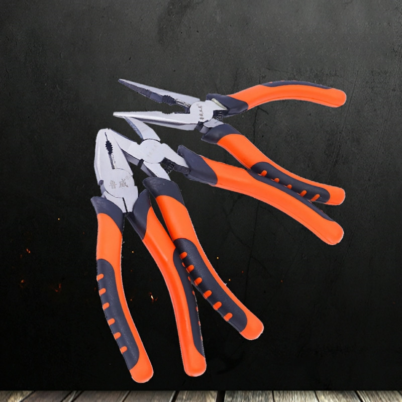 คีมตกปลาคีมตัดแหลม คีมอเนกประสงค์อุตสาหกรรม เหล็ก CR-V คุณภาพสูง ดีไซน์นางฟ้า 8 นิ้ว-SU888