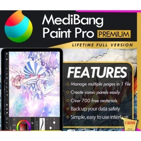 MediBang Paint Pro 28.7 2023 &amp; Android V24 for Windows &amp; APK 🔥 Latest Updated 🔥 Full Version 🔥 Lifetime Warranty
