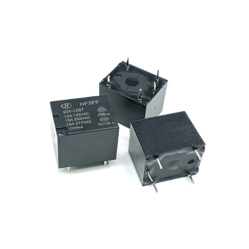 รีเลย์มาโคร 2 ชิ้น HF3FF-024-1ZST HF3FF-012-1ZSTF รีเลย์ 12V 24v