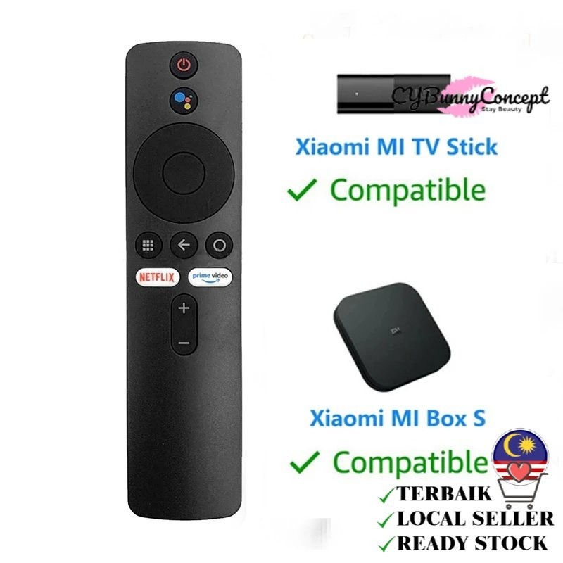 พร้อมส่ง PENANG รีโมตคอนโทรล สําหรับ Xiaomi MI TV Stick MI Box S Voice Bluetooth with Google Assistant XMRM-006