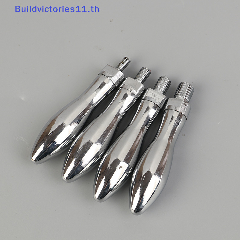 Buildvictories11 ลูกบิดมือจับโลหะ ชุบไฟฟ้า 1 ชิ้น
