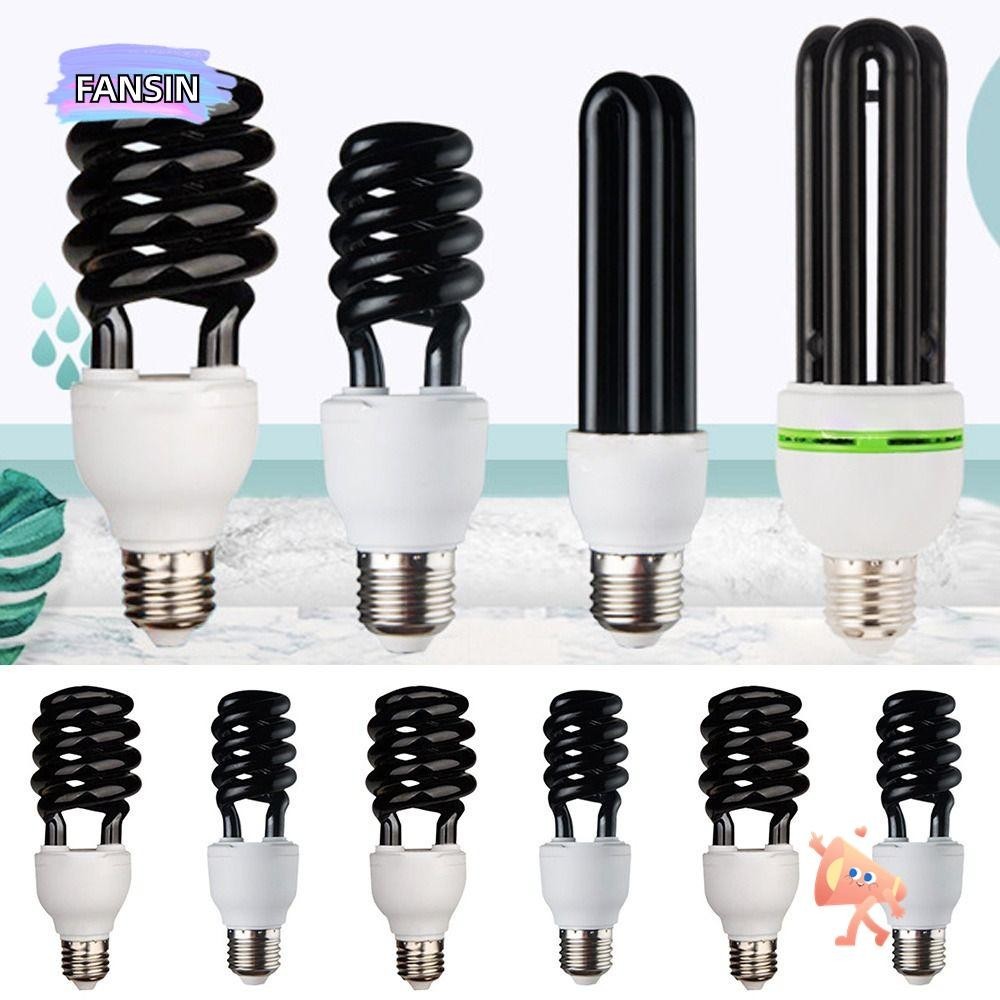 Fansin หลอดไฟอัลตราไวโอเลต LED UV 12V 110V 220V รองรับเกลียว 2023 13W-40W E27