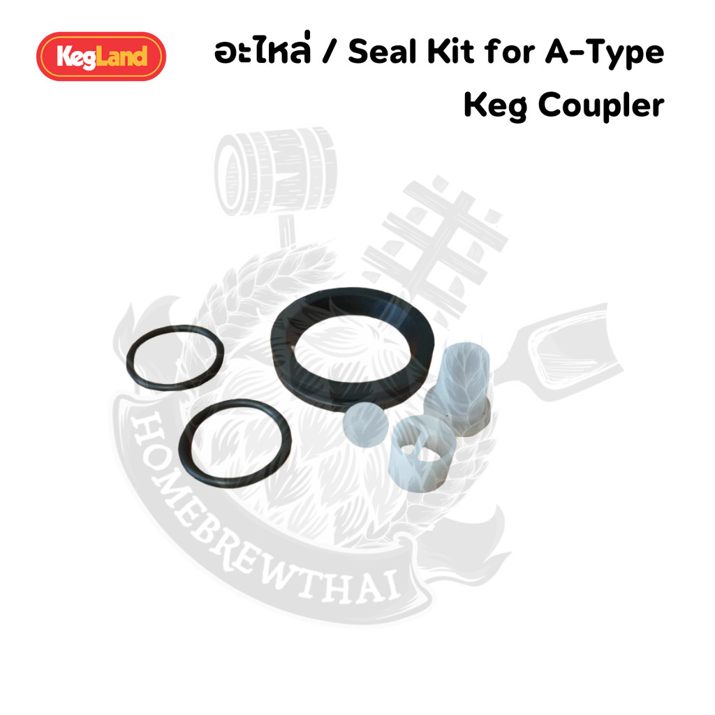 อะไหล่ / Seal Kit for A-Type Keg Coupler