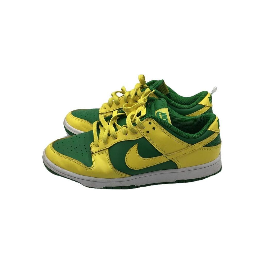 Nike รองเท้าผ้าใบ Dunk Low 2 7 สีเขียว มือสอง
