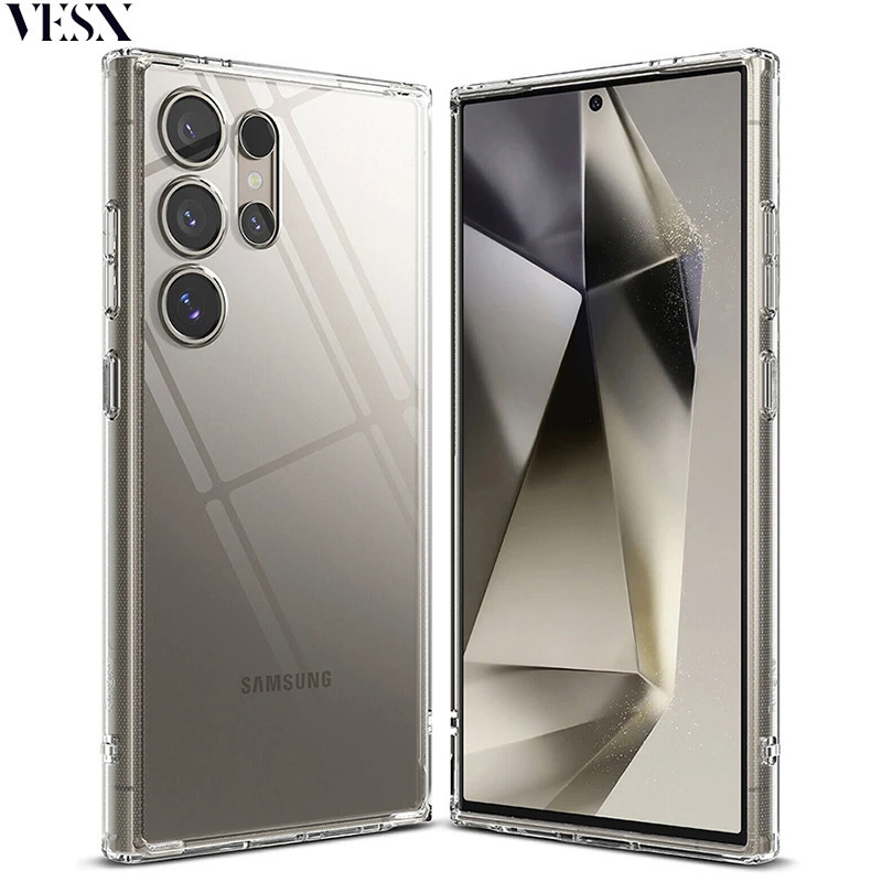 เคสโทรศัพท์ซิลิโคน TPU ใส สําหรับ Samsung ss Galaxy S26 S25 Edge S24 S23 S22 S21 S20 FE S10 Ultra S26+ S25+ S24+ S23+ S22+ S21+ S20+ S10+ 4G 5G 2025 2026