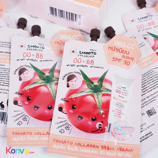 Smooto Tomato Collagen BB & CC Cream 10g.