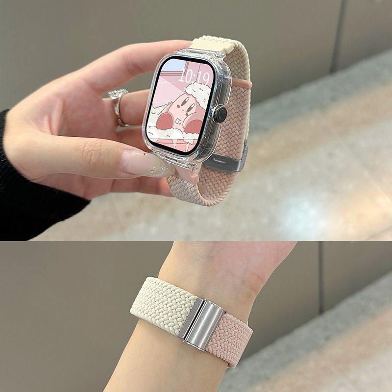 สายนาฬิกาข้อมือไนล่อนถัก ปรับได้ แบบเปลี่ยน สําหรับ Xiaomi Redmi Watch 4/3/3 Active/2 Lite/Mi Watch Lite