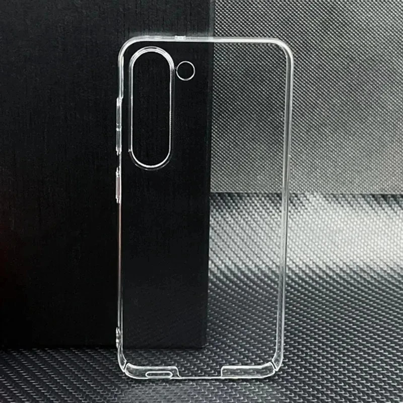 เคสโทรศัพท์มือถือพลาสติก PC แข็ง แบบใส กันกระแทก สําหรับ Samsung Galaxy S26 S25 Edge S24 FE S23 Ultra S22 S21 S20 S10 Plus Note 10 20