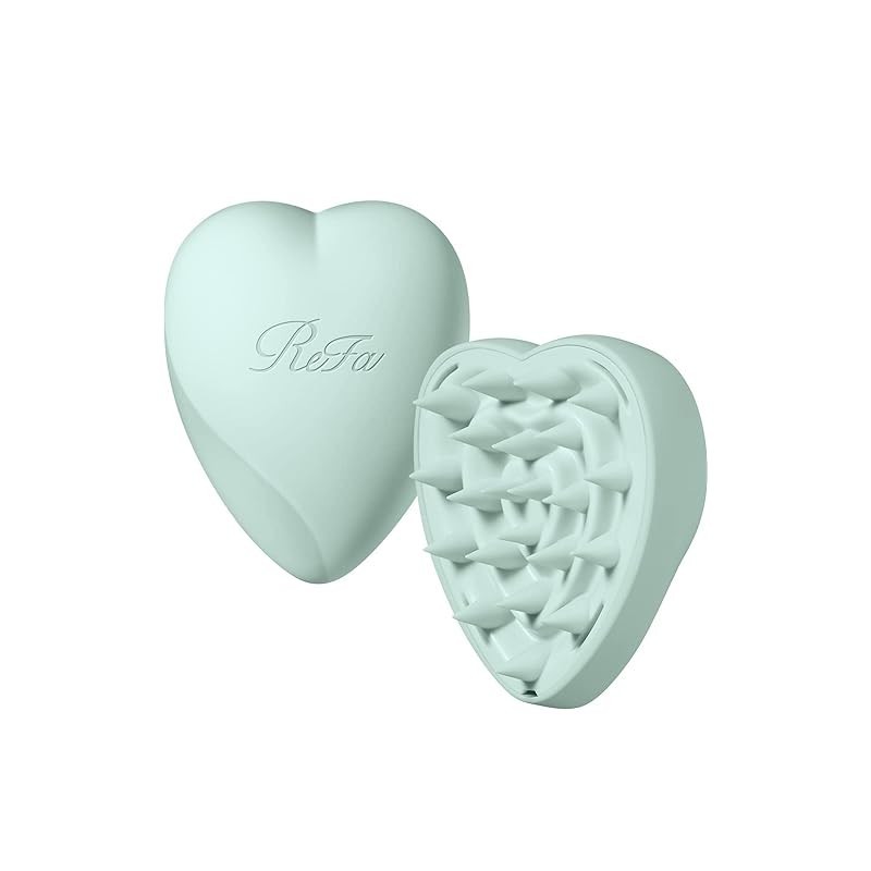 Refa Heart Brush แปรงหัวใจ เนื้อแมตต์ สําหรับดูแลหนังศีรษะ
