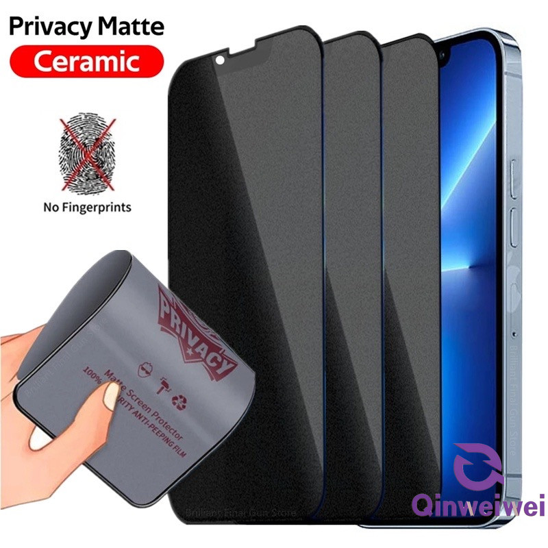 Matte Anti Spy เซรามิค Te Vivo Y36 Y27 Y17s Y03 Y02 Y02a Y02t Y02s Y16 Y35 Y22 Y22s Y17 Y15 Y12 Y11 