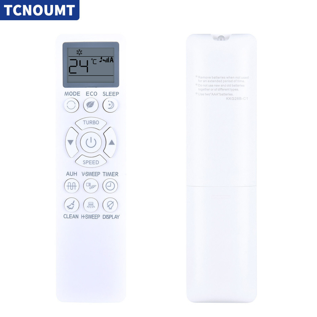 KKG26B-C1 AC เปลี่ยนรีโมทคอนโทรลสําหรับเครื่องปรับอากาศ Changhong