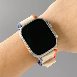 สายไนล่อน Trail Loop สำหรับ Iwatch Series 11 10 9 8 7 6 5 4 Ultra/SE 3 2 49 มม. 46มม. 45 สมาร์ทวอทช์ 38 40 มม. 41 มม. 42