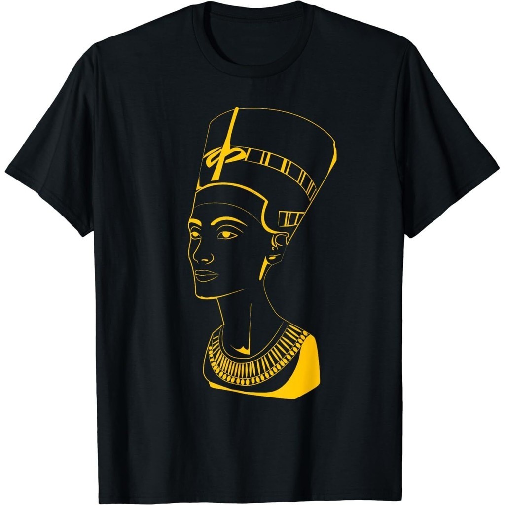 Egyptian Queen Neferti เมลานินแอฟริกัน Magic Tee เสื้อ