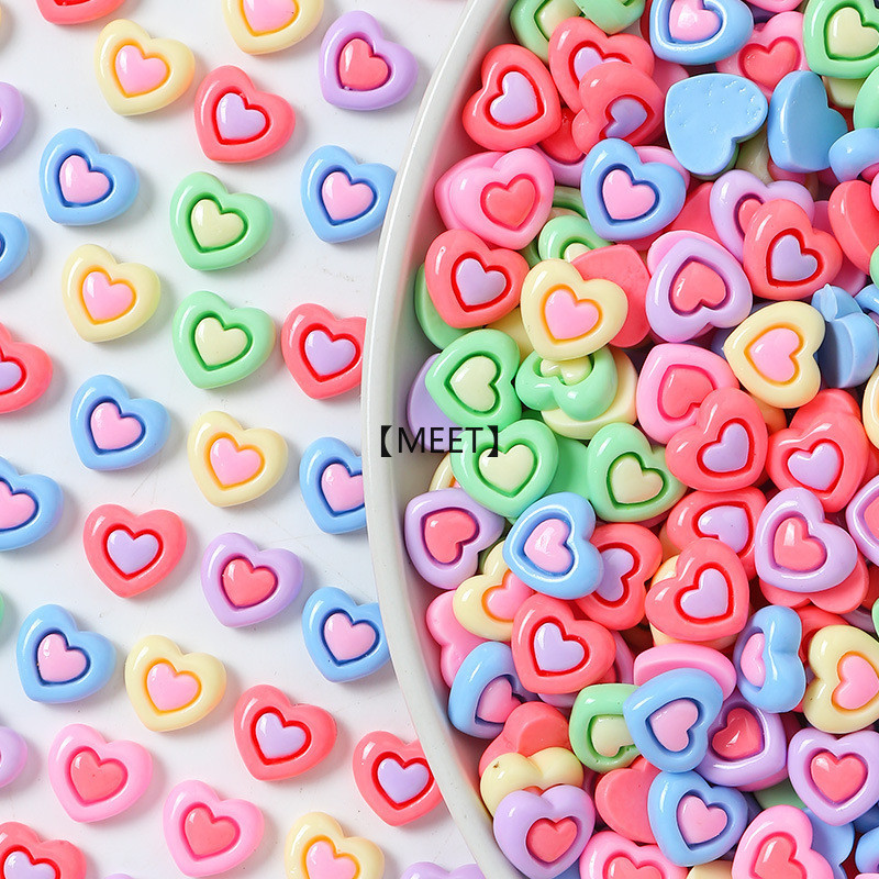 【MEET】กาวครีมเรซิ่น รูปหัวใจ ขนาดเล็ก แวววาว โฮมเมด สําหรับติดตกแต่งเคสโทรศัพท์มือถือ ตู้เย็น diy