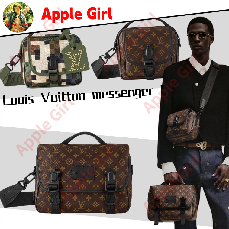 หลุยส์วิตตอง กระเป๋าสะพายข้าง กระเป๋าถือผู้ชาย LV Louis Vuitton สินค้าปลอดภาษี
