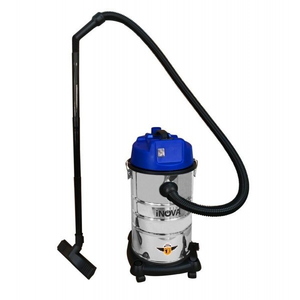 LOCAL789 INOVA เครื่องดูดฝุ่น ดูดน้ำ RL092-30L-SS ขนาด 1400W 30 ลิตร สีฟ้า ร้านอยู่ในไทย