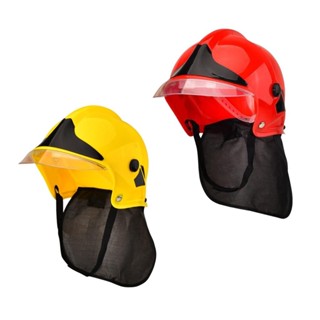 [Lszcx6l] หมวกนักดับเพลิง สําหรับเด็ก