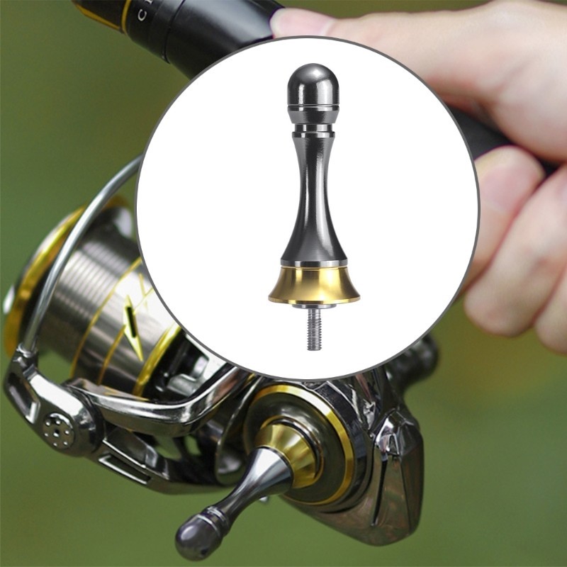 Mon Aluminiums Alloys Fishing Reel Stand Spinnings Reel Balances Bar Fishing Reel Part