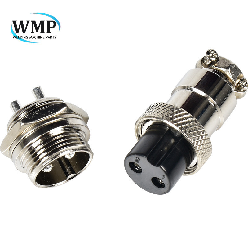 Gx16 Aviation Socket Plug Connector 2Pin 16 มม . สําหรับเครื ่ องเชื ่ อม
