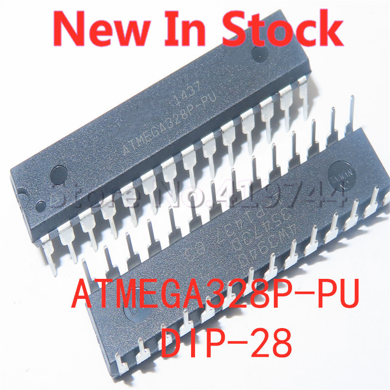 1 ชิ้น/ล็อต 100% คุณภาพ ATMEGA328P-PU ATMEGA328P ATMEGA328 DIP-28 ฝัง - Microcontroller ในสต็อกใหม่เ