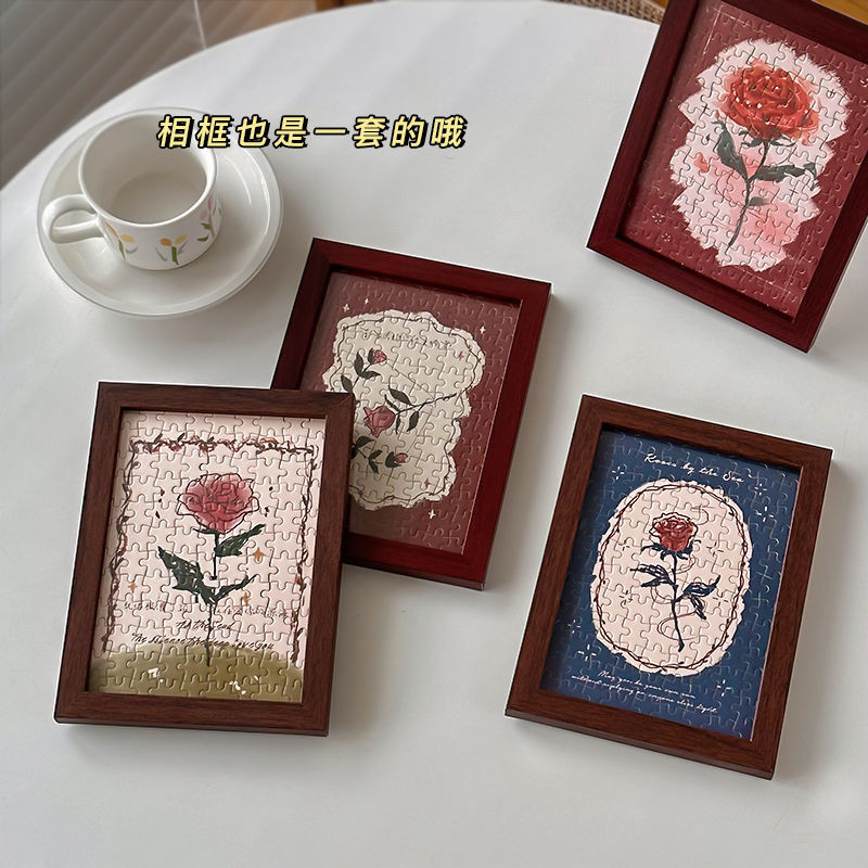 Mr diy DIY วันน่ารัก Rose Tour ปริศนาของขวัญกล่องโรแมนติก Decompression Healing ของขวัญกรอบรูป DIY ต