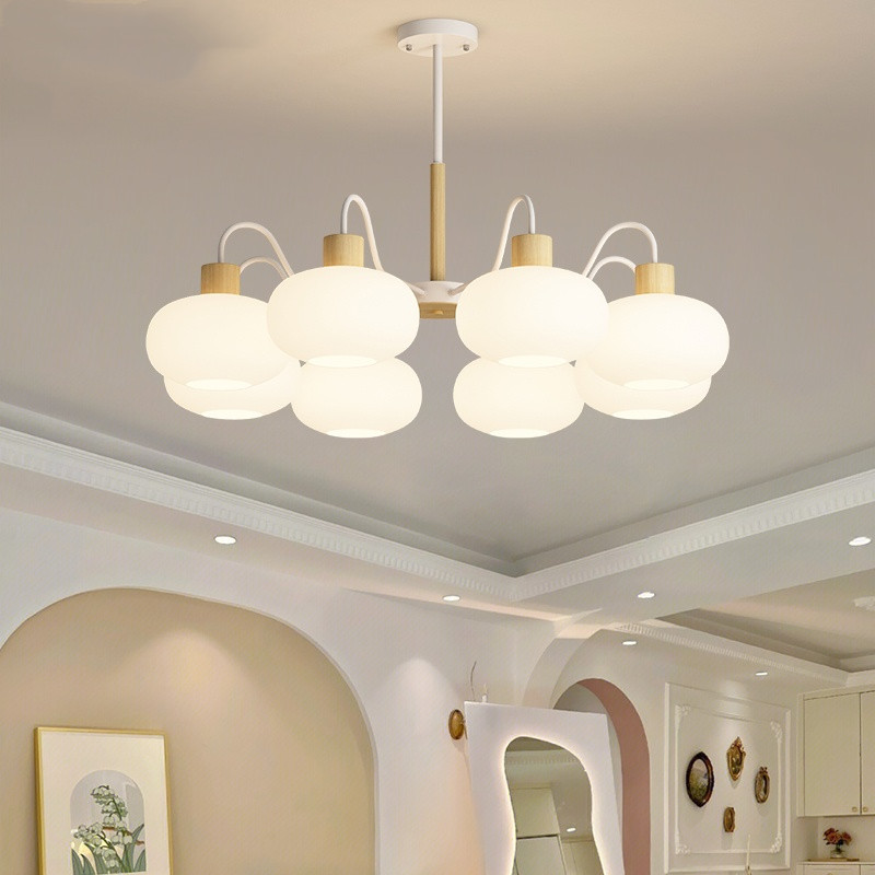 ใหม่ โคมไฟระย้า LED สไตล์โมเดิร์น แวววาว สําหรับตกแต่งเพดาน ห้องนั่งเล่น ห้องนอน บ้าน ในร่ม
