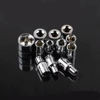 ชุดเครื่องมือ ชุดบล็อกเครื่องมือช่าง ประแจ ชุดบล็อก (เบอร์ 8-24mm) ชุดบล็อก 12 ชิ้น ขนาด 1/2 1/4 (4หุน)CR-V แท้