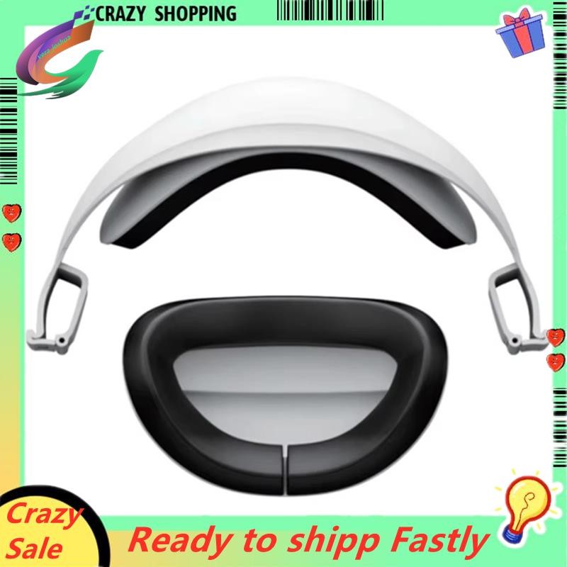ใหม่เปลี่ยน 2-in-1 สายคล้องคอสําหรับ PICO 4 Ultra Headrest Cushion หน้าผากสนับสนุนสําหรับ PICO4 Ultra VR อุปกรณ์เสริม