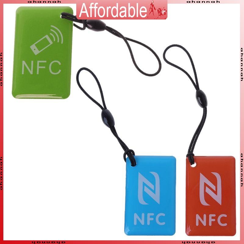 Ah Ntag213 Tag Cards 13 56mhz RFID สําหรับสมาร์ทการ์ดที่มีจําหน่ายสําหรับ NFC ทั้งหมด Enabled Pho