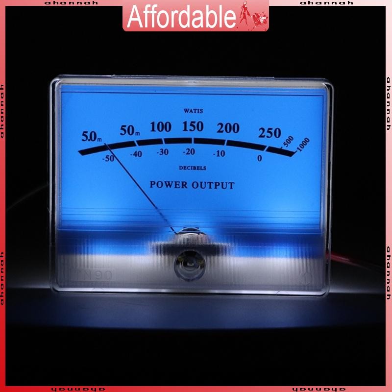 Ah VU Meter Driver Board VU Meter ใช้งานง่าย ABS ปรับ Backlit กว้างใช้ VU Meter พร้อมไดร์เวอร์สําหรั