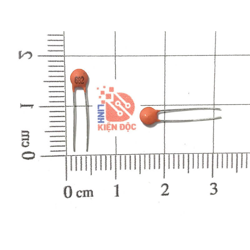 [Combo Of 5] ตัวเก็บประจุเซรามิก 682 6800pF 6.8nF 50V